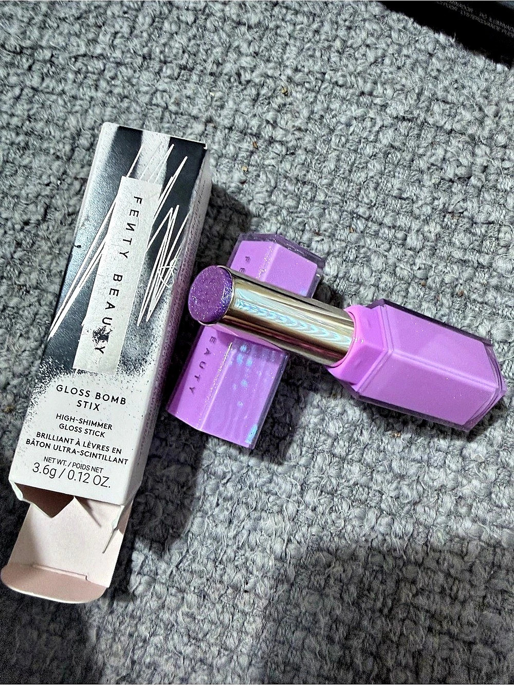 Fenty Beauty Gloss Bomb Stix High-Shine Gloss Stick in Icy Amethyst